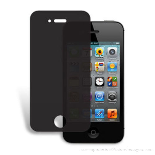 Hottest 4 Unique Way Privacy Screen Guard for iPhone 4S, Made of PET